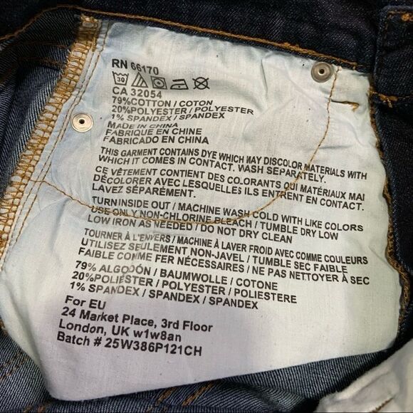 UO BDG High Rise Twig Ankle Skinny Jeans Dark Wash - Picture 5 of 8